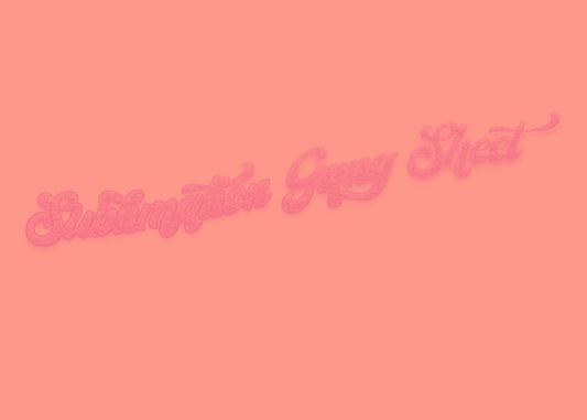 Custom Sublimation Transfer Gang Sheet